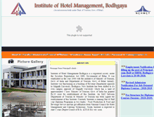 Tablet Screenshot of ihmbodhgaya.com